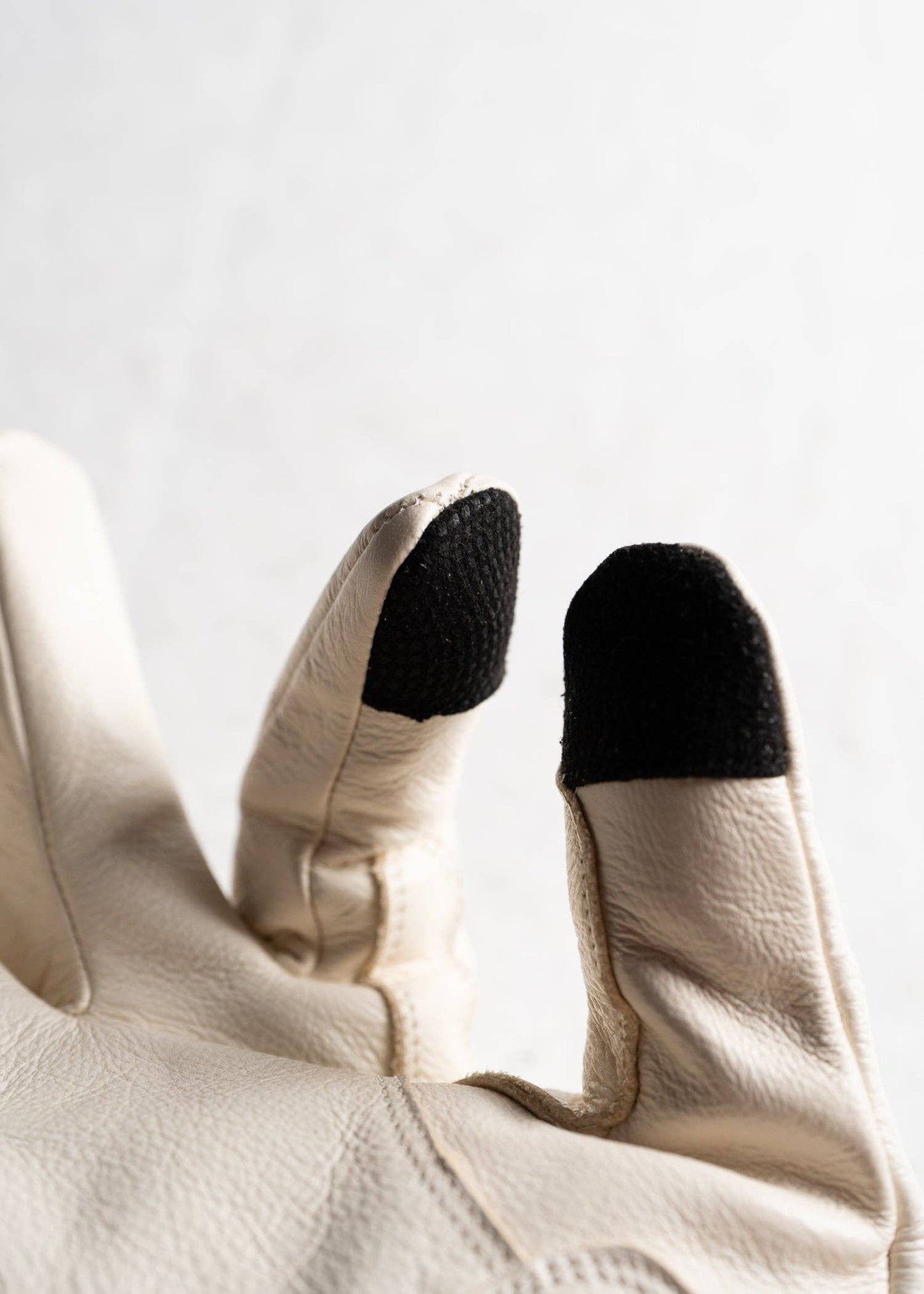 INR X VAHNA Moto Gloves: White / Medium