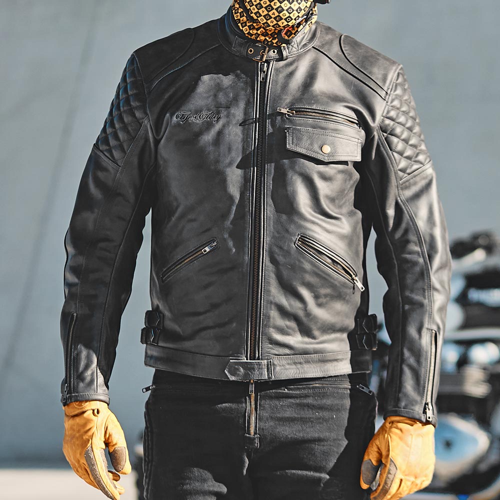 Kingpin Leather Jacket | Black