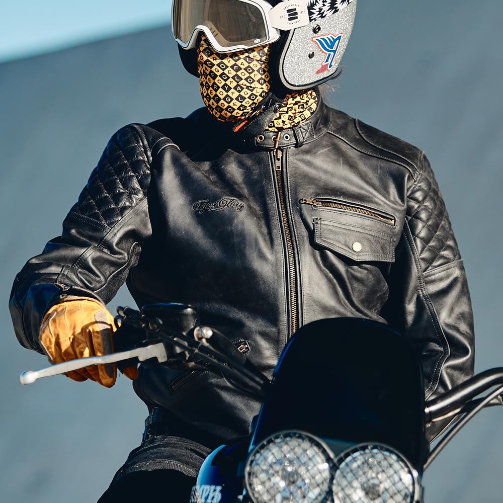 Kingpin Leather Jacket | Black