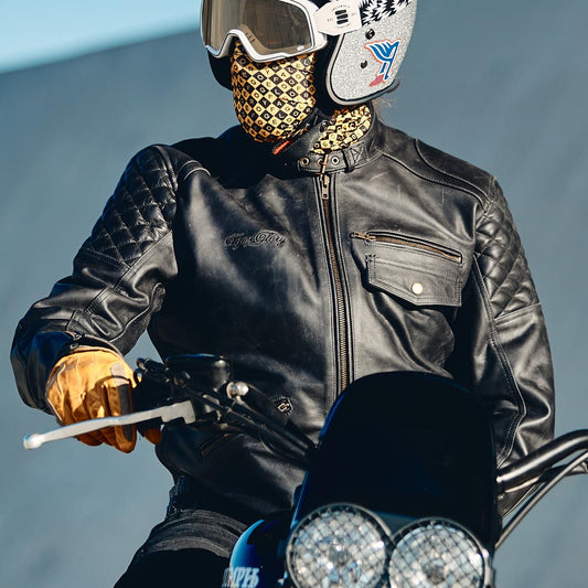 Kingpin Leather Jacket | Black