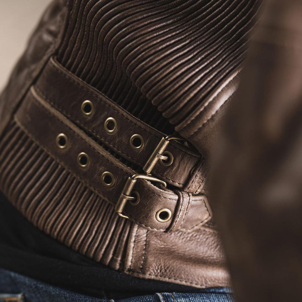 Kingpin Leather Jacket | Brown