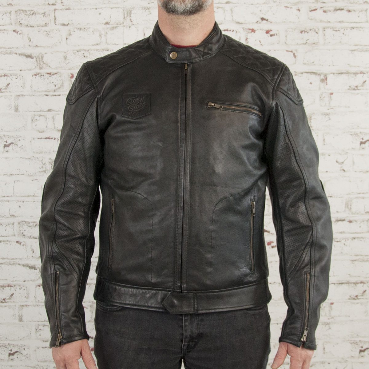 Rogue Leather Jacket | Black