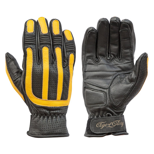 Victory Leather CE Gloves Black / Yellow