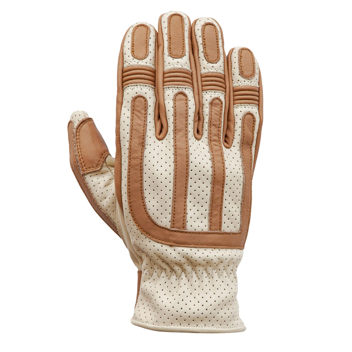 Victory Leather CE Gloves Cream / Camel