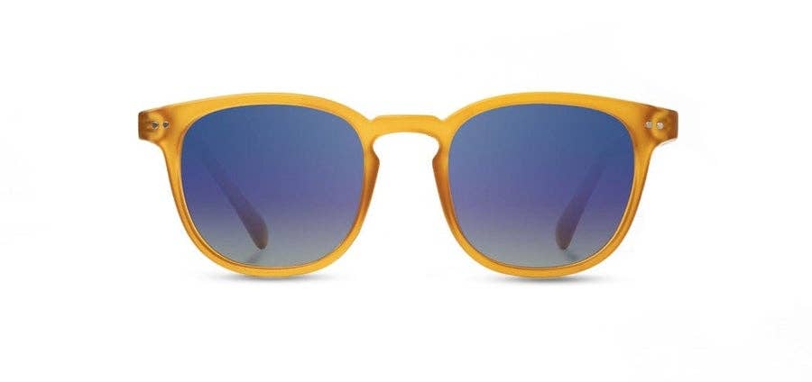 CAMP Topo Sunglasses - Matte Orange: Matte Orange / Walnut / HD Plus Polarized Solar Flash