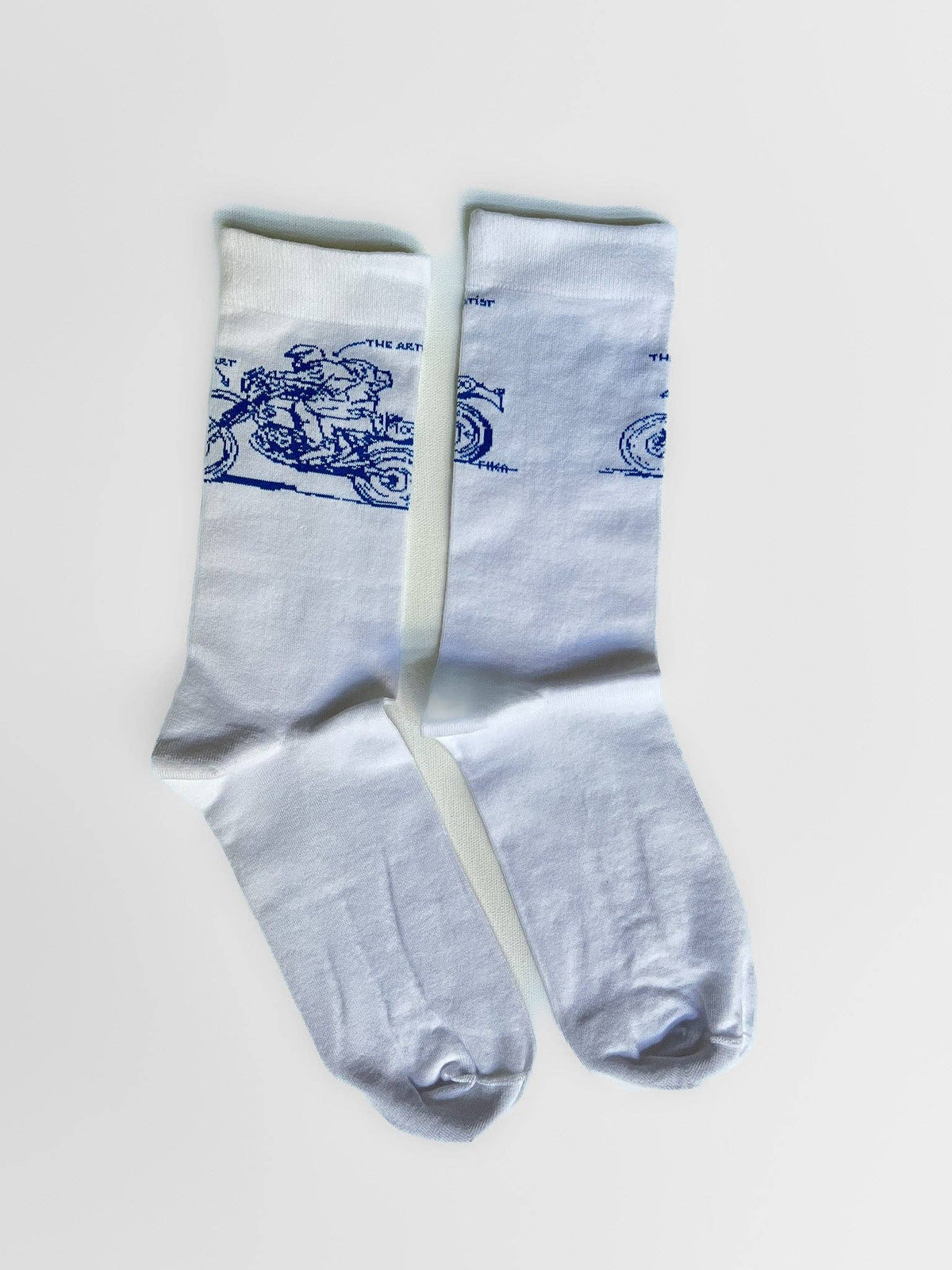 “Art & Artist” socks (white)