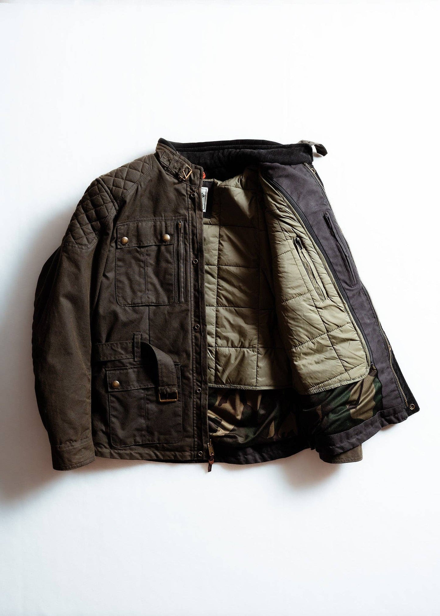Enduro Jacket: Dark Olive / X-Large