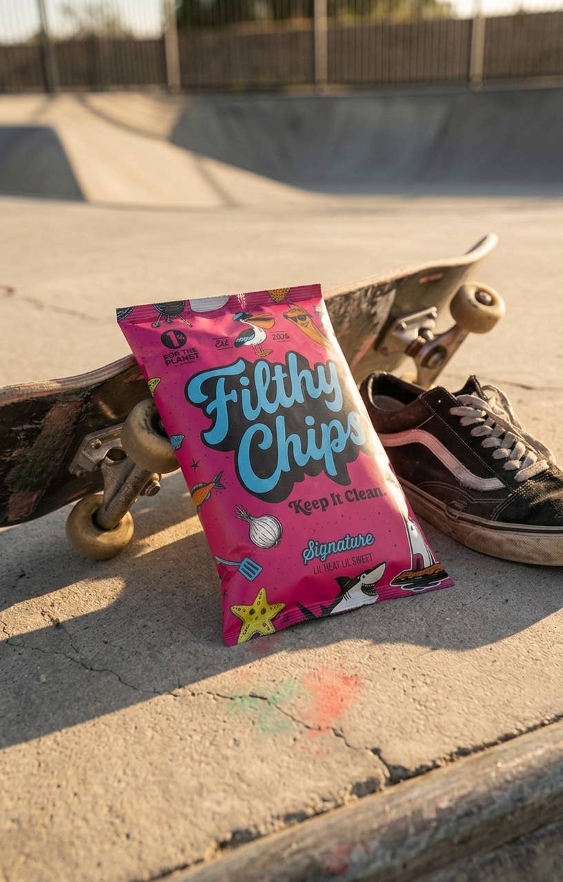 Signature Avocado Oil Kettle Chips, Lil Heat Lil Sweet - 2oz