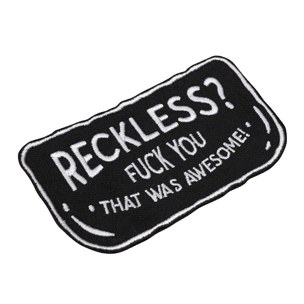 Reckless? - Motorcycle Patch