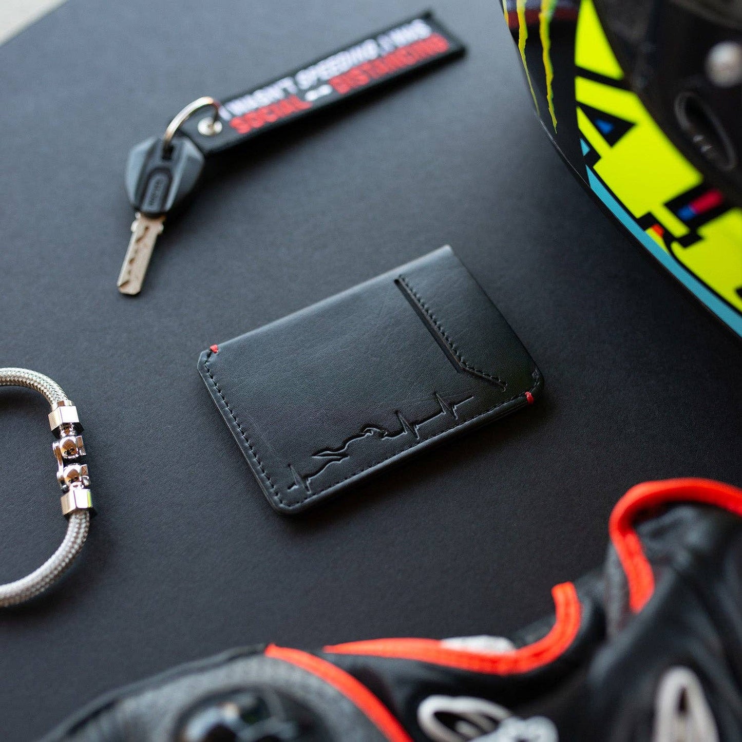 Motorcycle Heartbeat - Slim Motorcycle Wallet