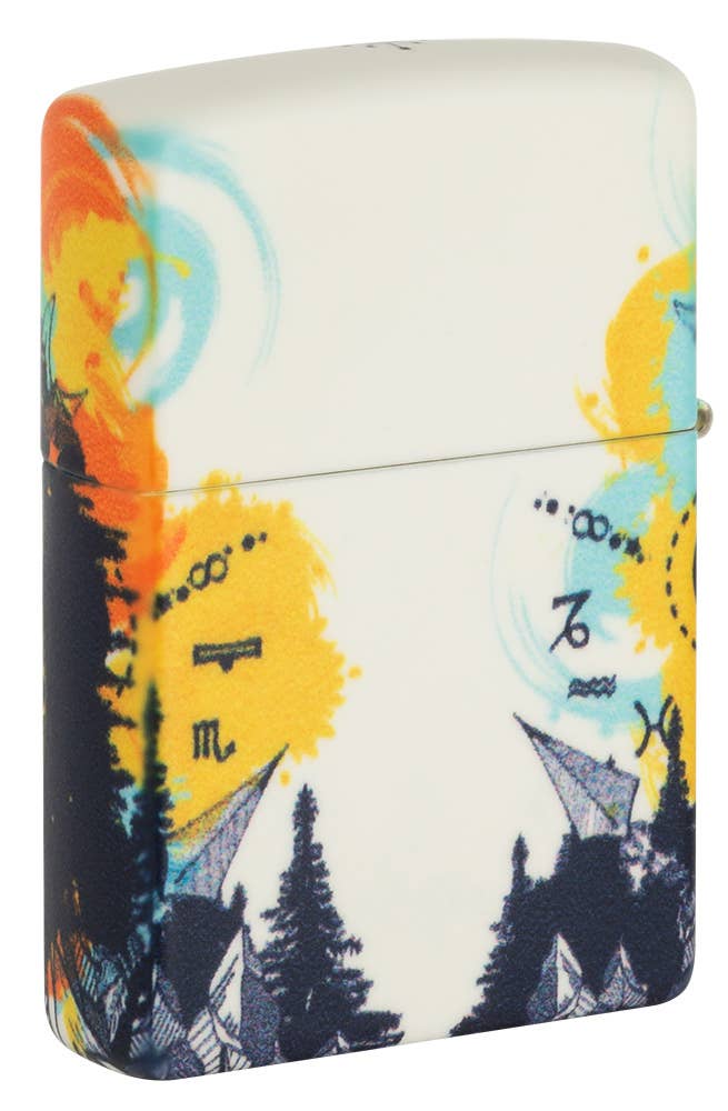 Zippo Compass 540 Color Glow In The Dark Windproof Lighter