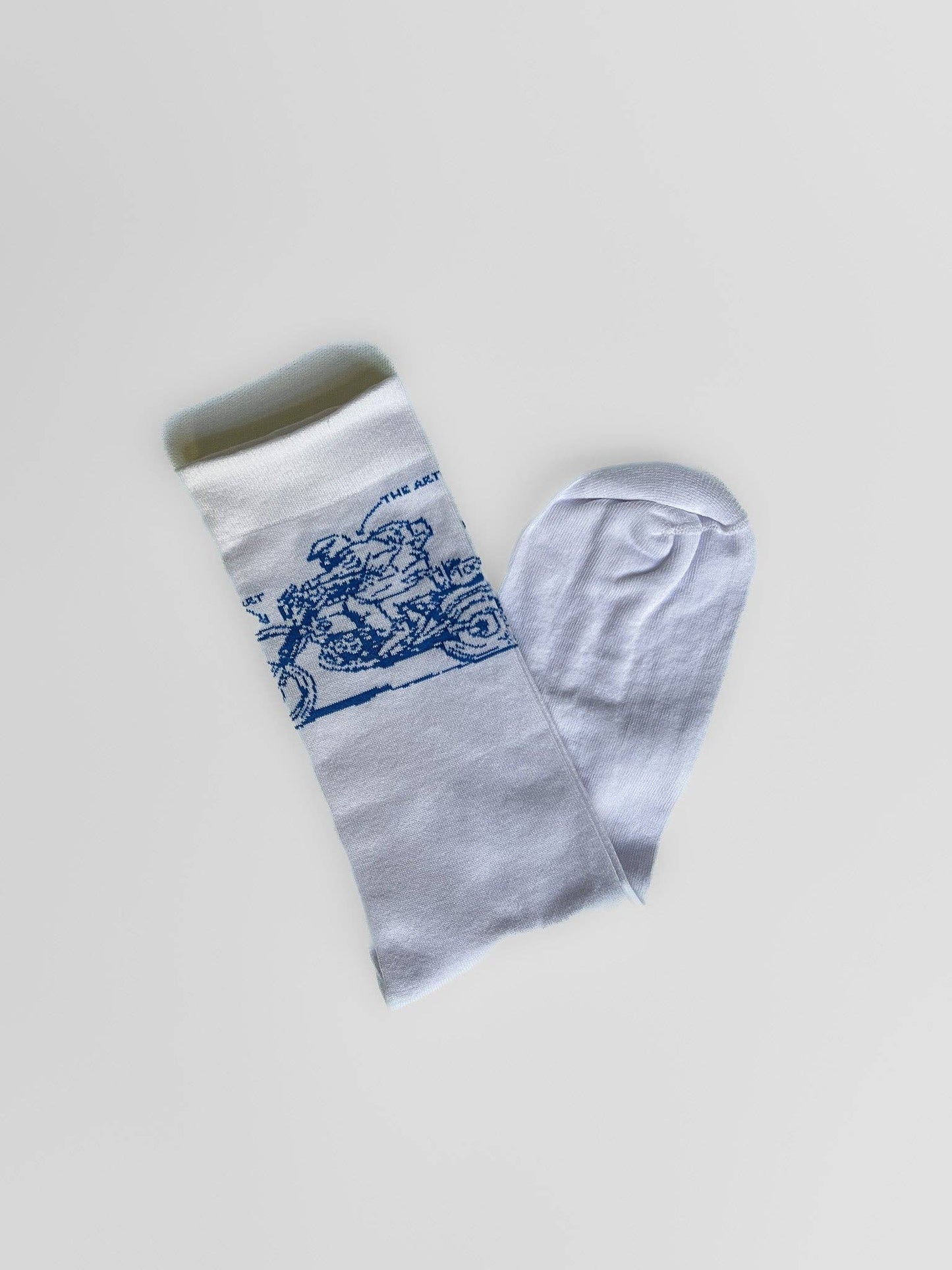 “Art & Artist” socks (white)