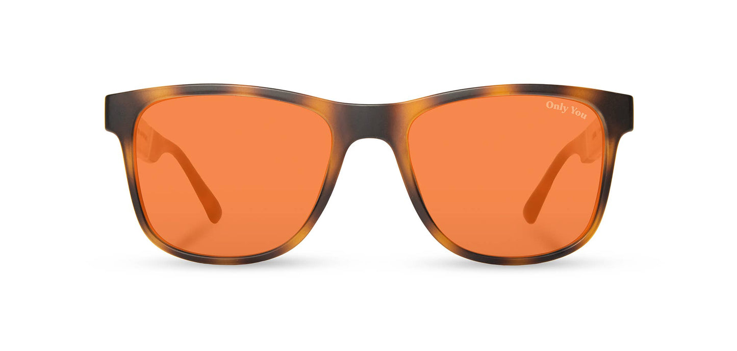 Smokey Bear x CAMP Trail Sunglasses - Matte Tortoise: Polarized Amber