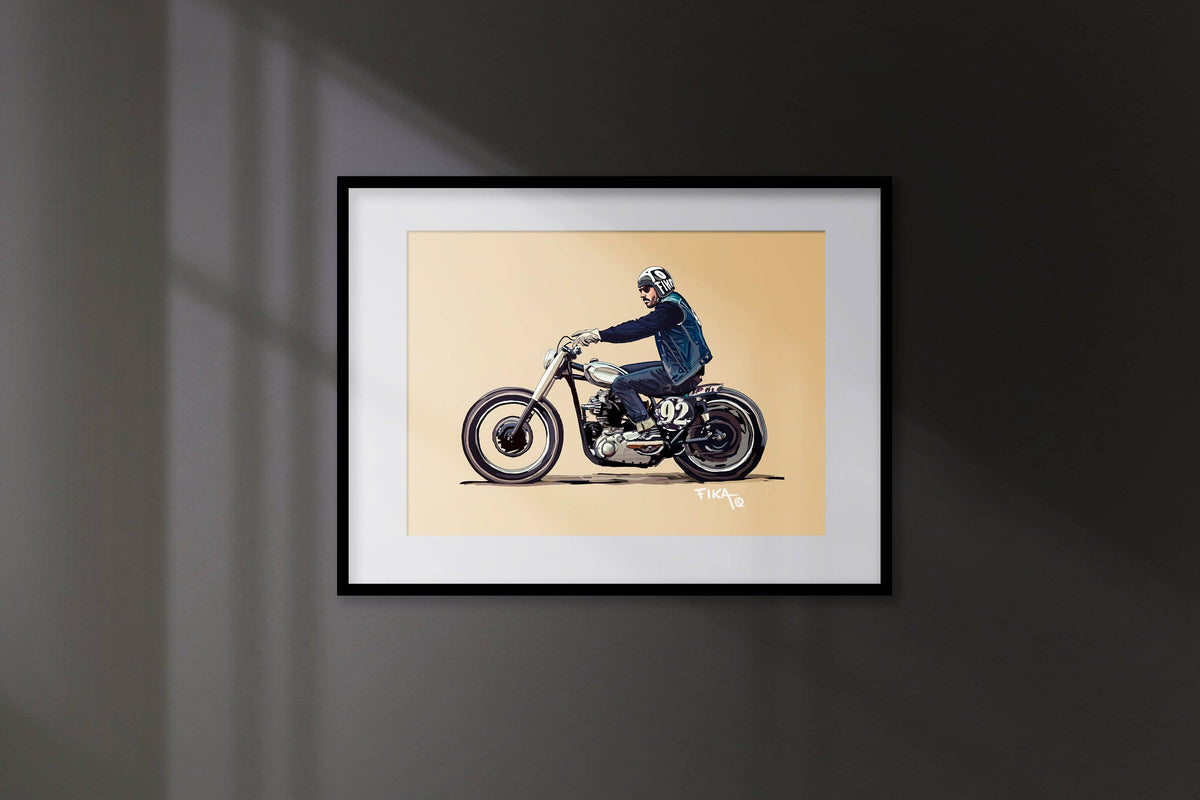 PRINT Ride To Slow
