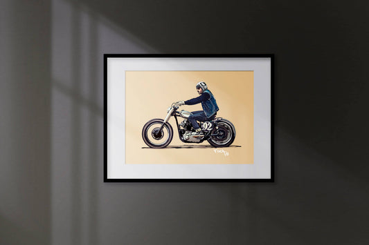 PRINT Ride To Slow