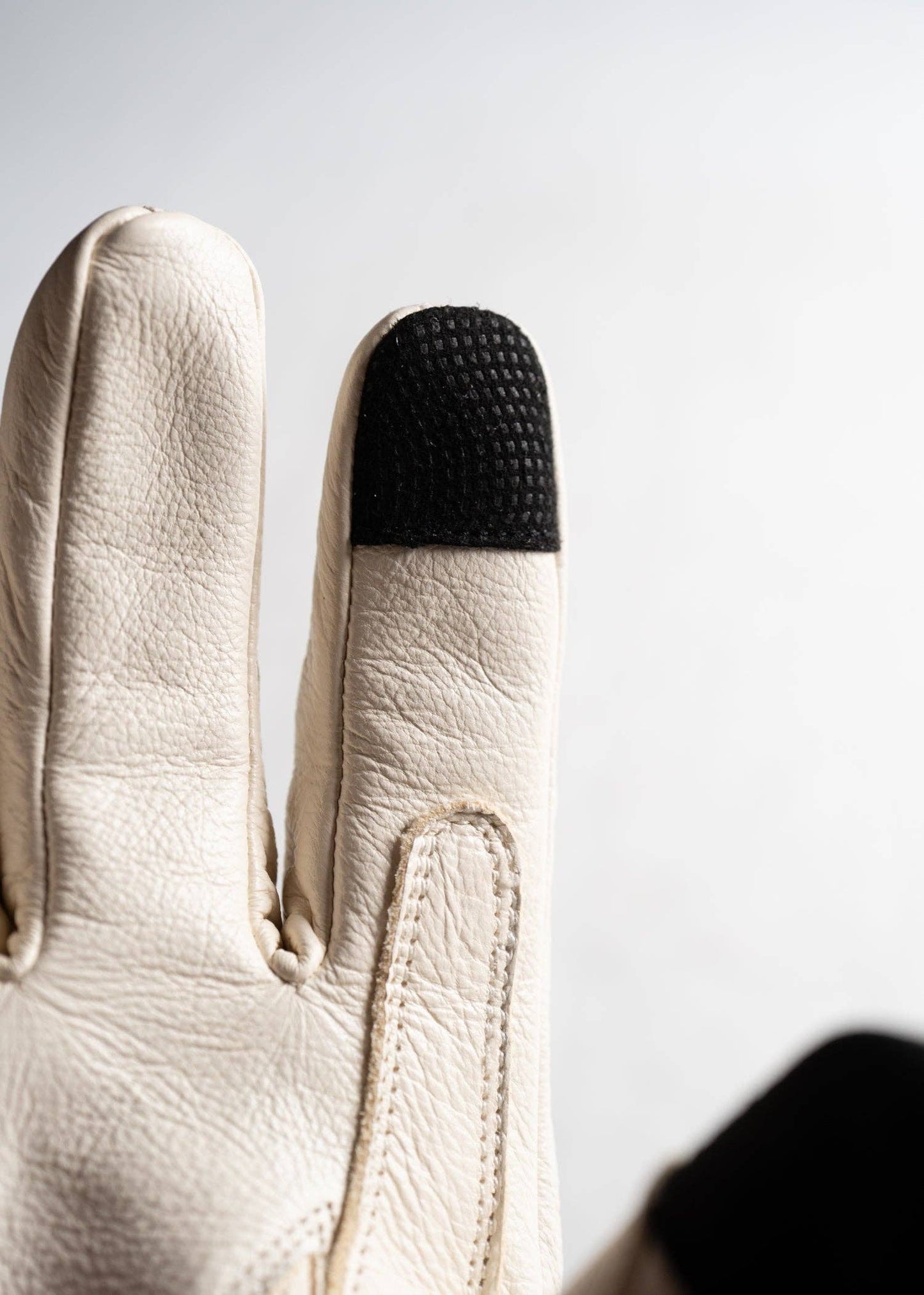 INR X VAHNA Moto Gloves: White / X-Large