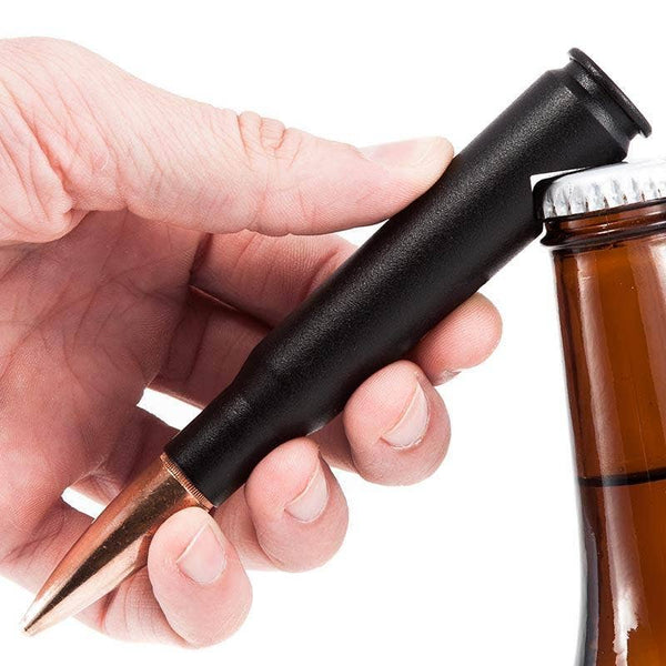 50 Cal BMG  Bottle Opener  in Blister Packaging -  Black