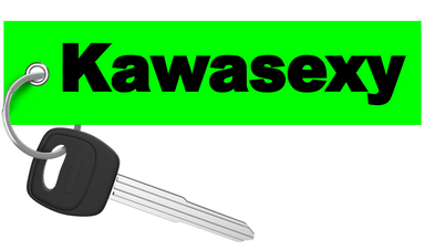 Kawasexy - Motorcycle Keychain