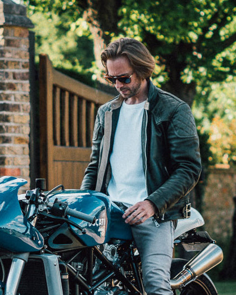 The '76 Cafe Racer Jacket - Racing Green