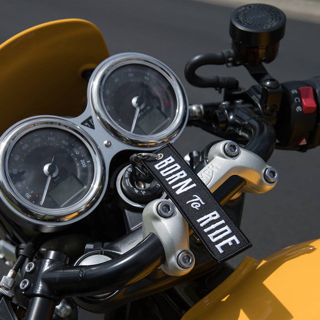 Born to Ride - Motorcycle Keychain