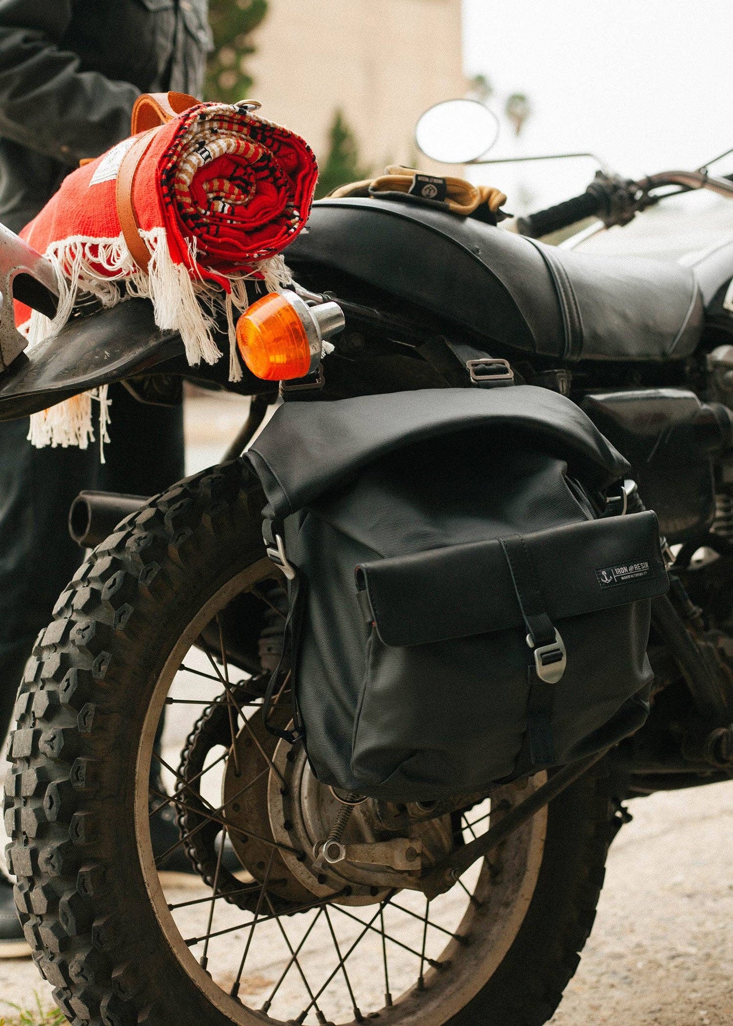 Moto Pannier Bag: Black / One Size
