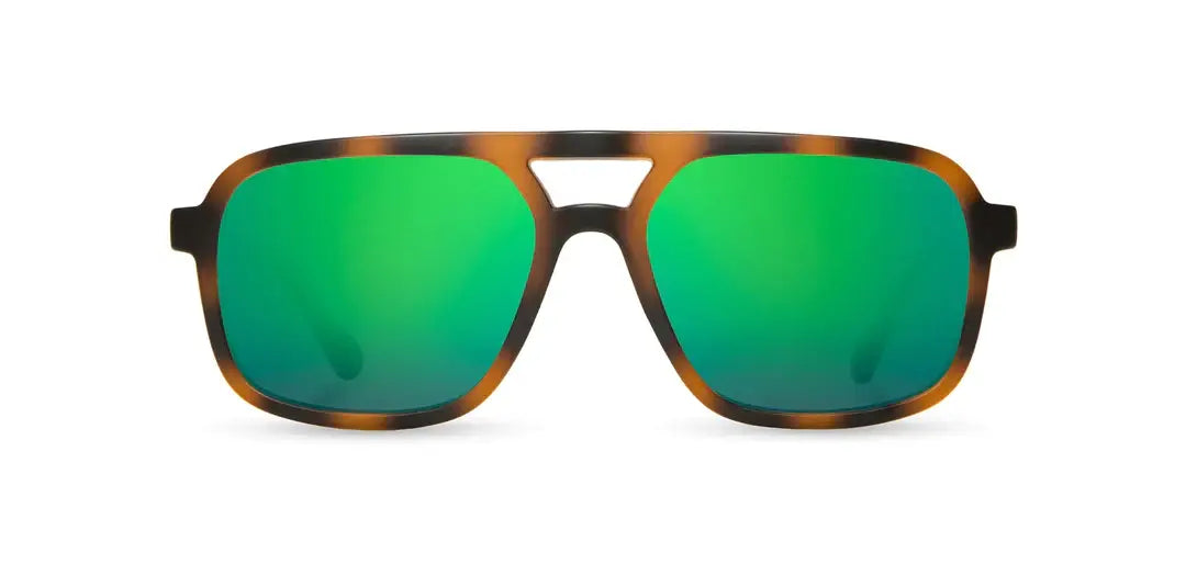 CAMP Glacier Sunglasses - Matte Tortoise: HD Plus Polarized Green Flash