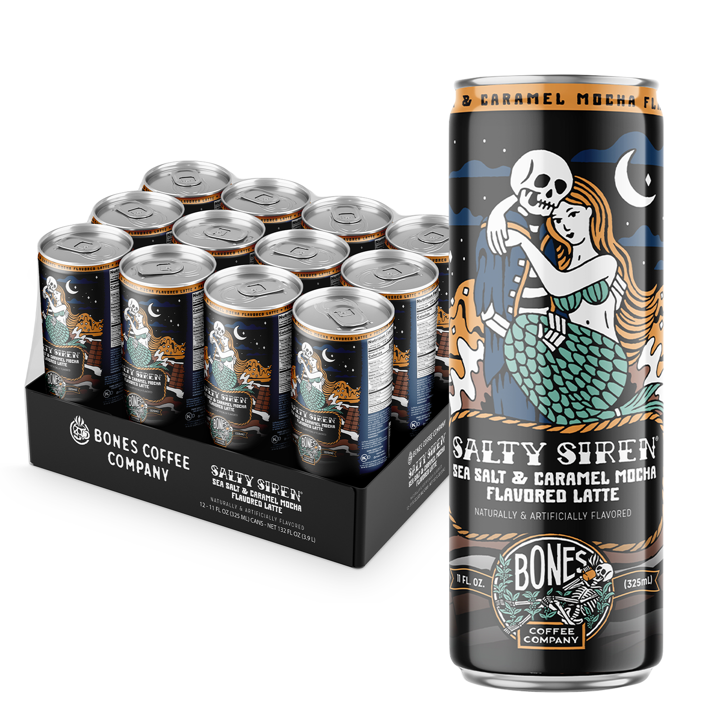 Salty Siren Latte | 12-Pack | Flavored Coffee