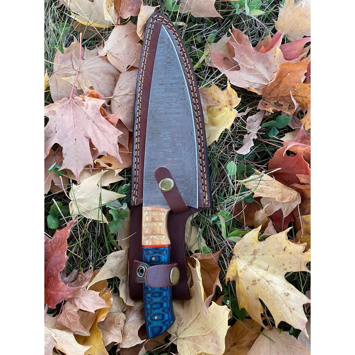 Damascus Steel Custom Chef Knife