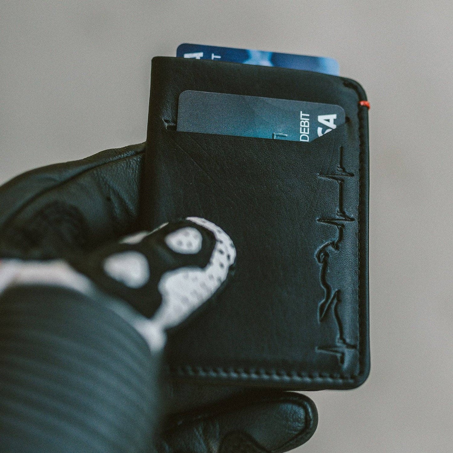 Motorcycle Heartbeat - Slim Motorcycle Wallet