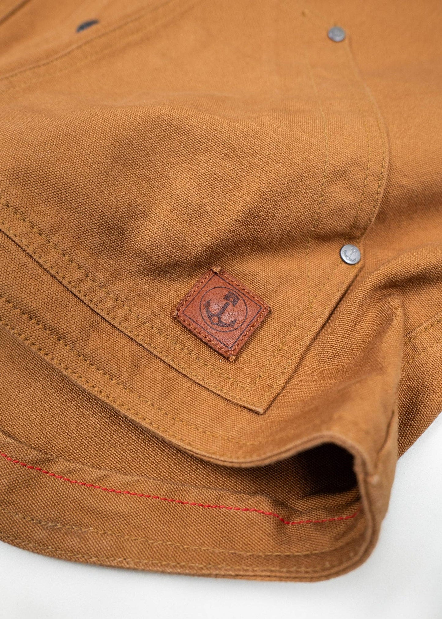 Holbrook Duck Canvas Jacket: Cognac / Medium