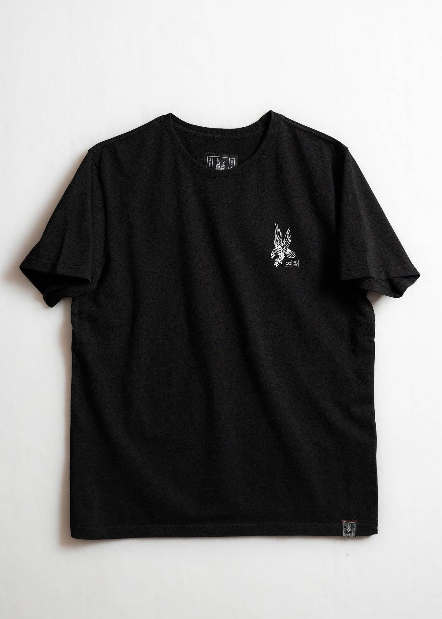 INR X Vahna Eagle Tee: Black / Medium