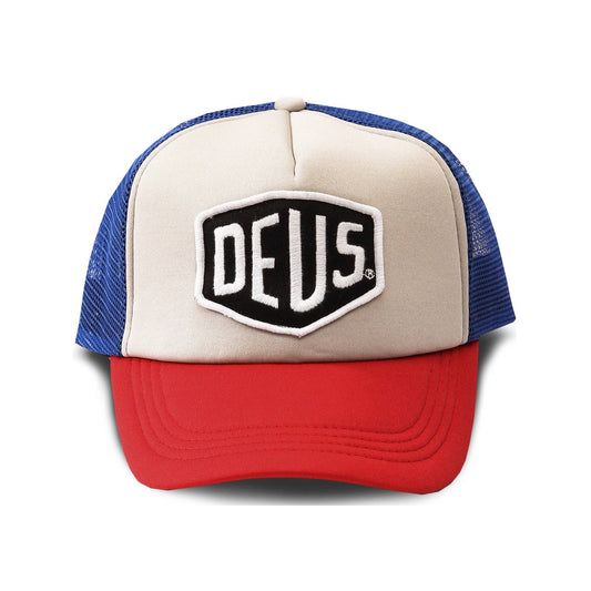 Baylands Trucker Hat - Blue-Red: Blue-Red / O/S