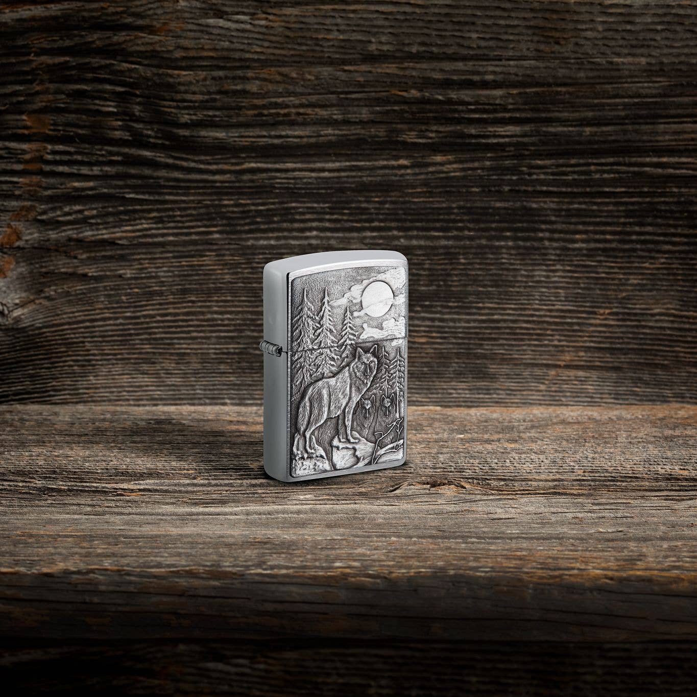 Zippo Timberwolves Emblem Windproof Lighter