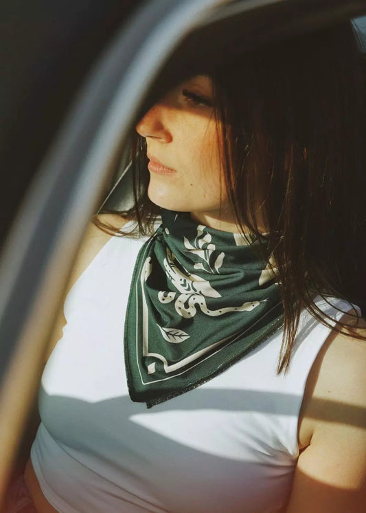 Scarf - Moto Therapy Green