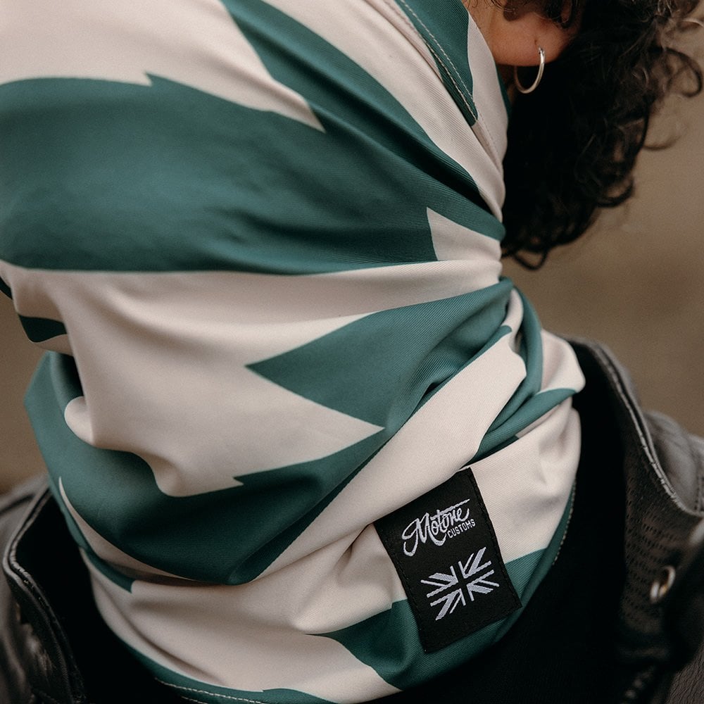 Motone Lightning Neck Tube Green/Cream