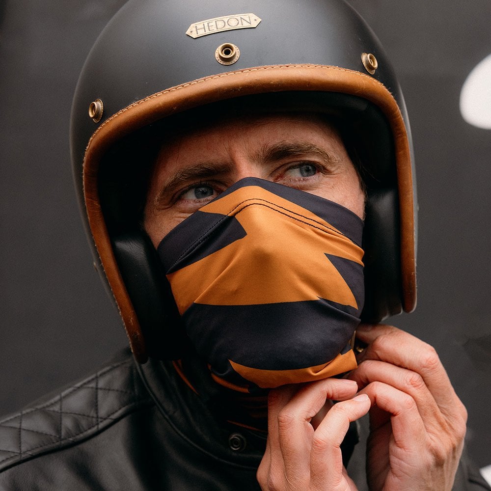 Motone Lighting Neck Tube Orange/Black