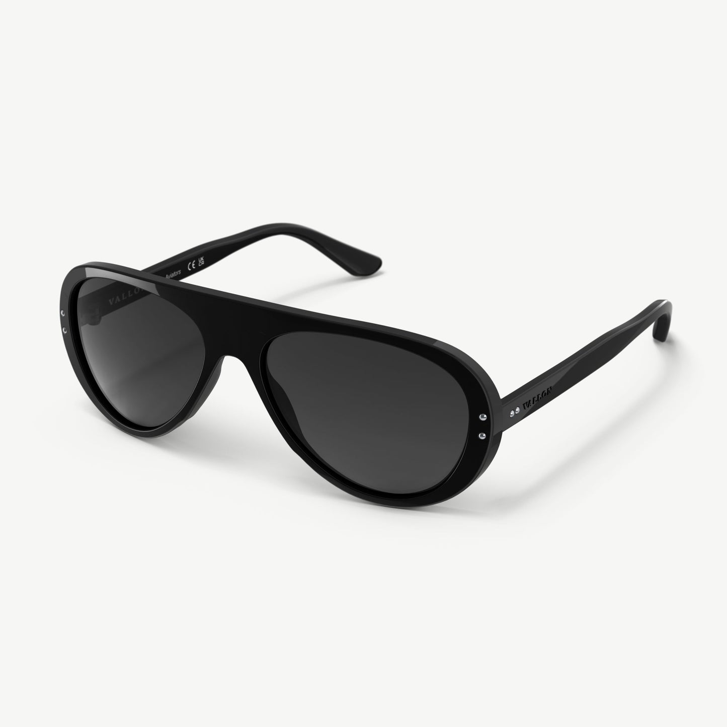 VALLON x Royal Enfield Moto Aviators - Black Smoke