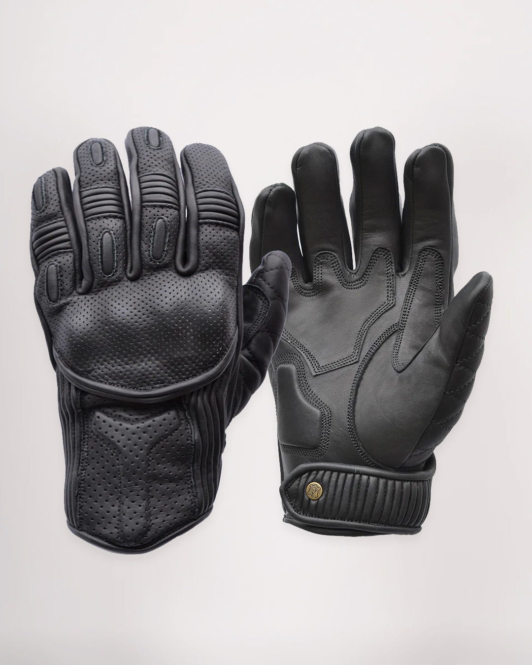 Silk Lined Predator Gloves - Black