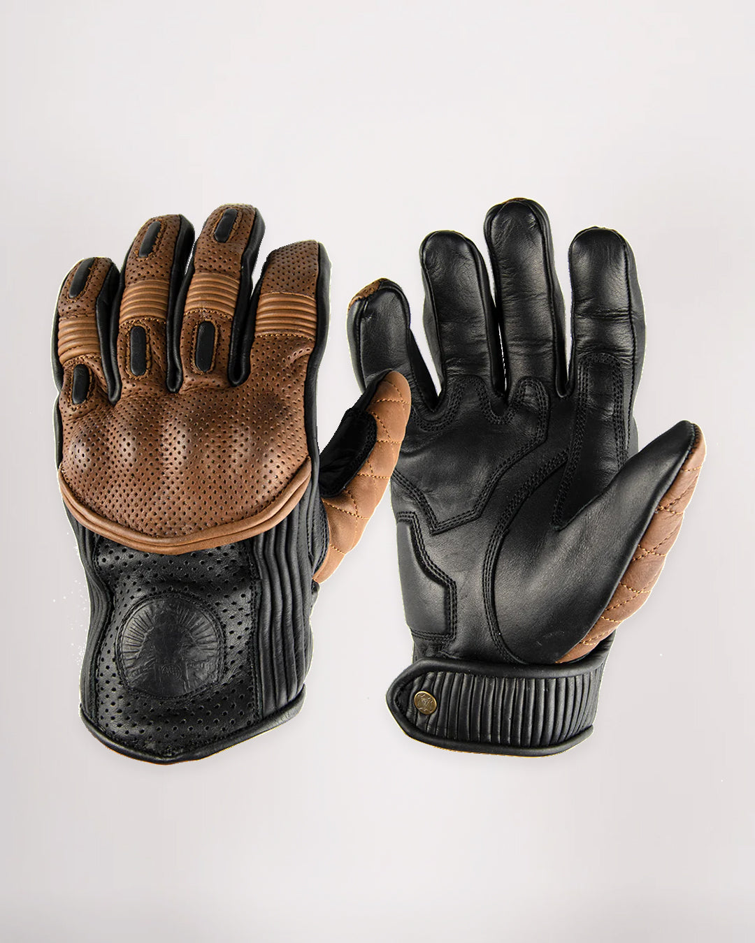 Silk Lined Predator Gloves - Goldtop X Return of the Cafe Racer