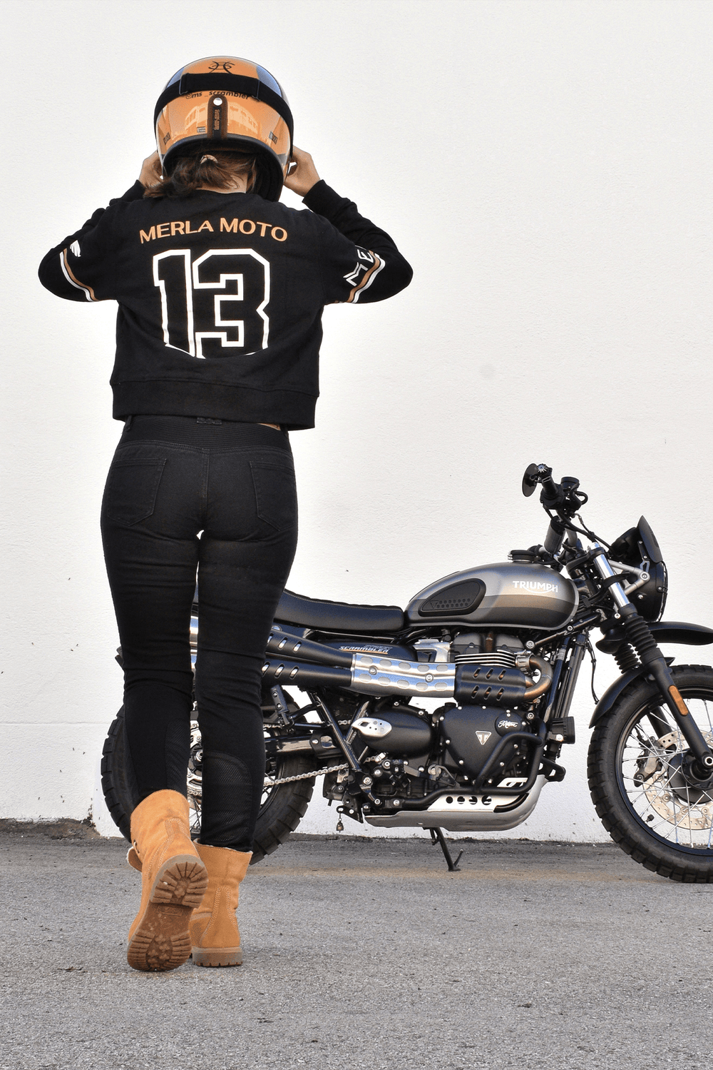 Riders Crop Sweatshirt
