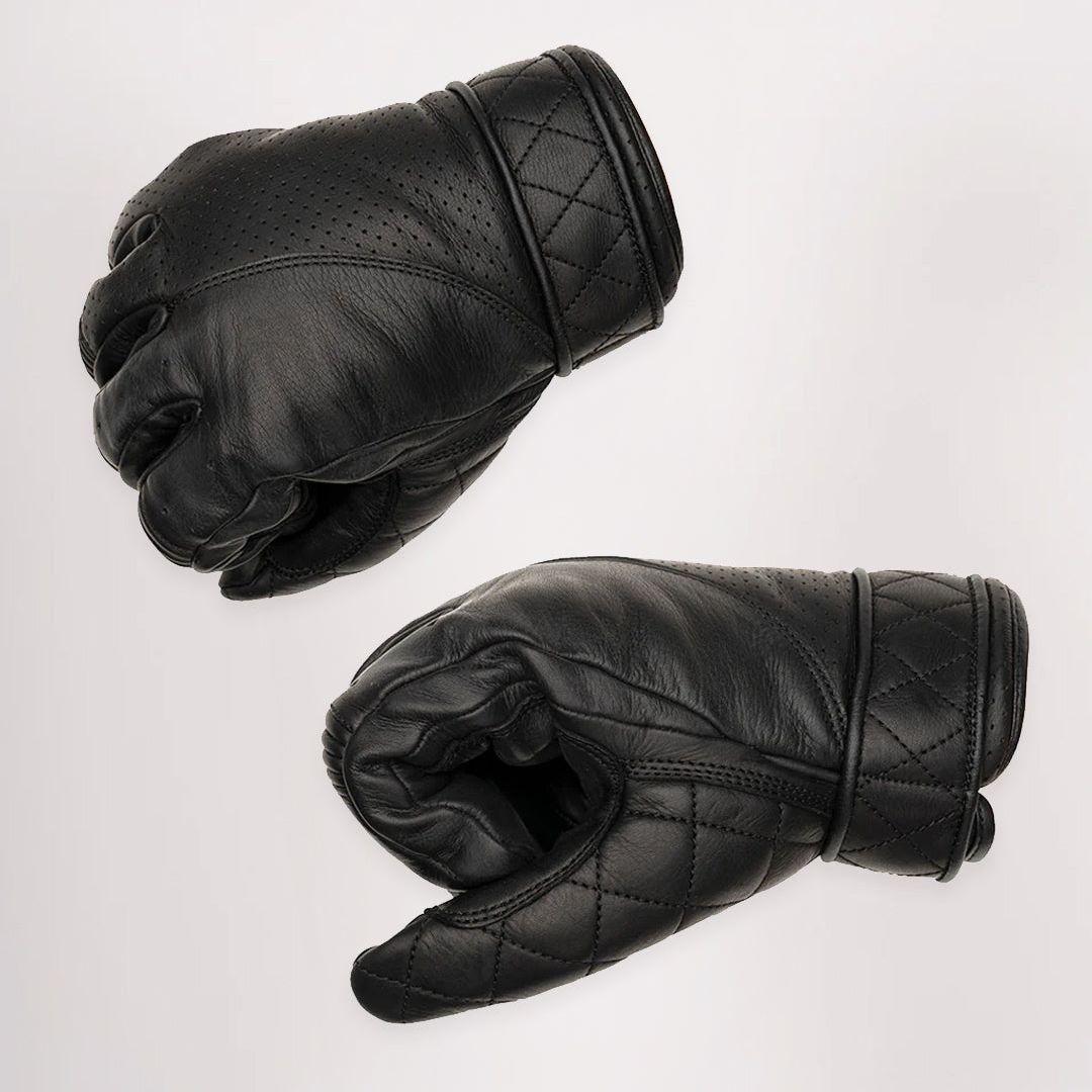 Short Cuff Bobber Gloves - Black
