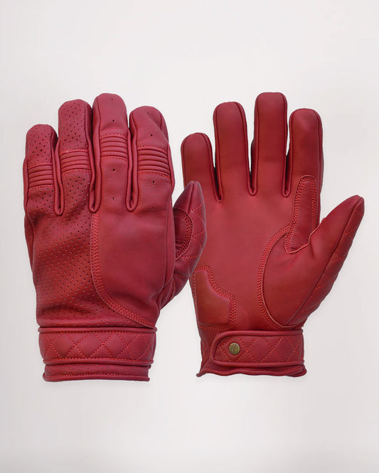 Short Cuff Bobber Gloves - Imperial Red