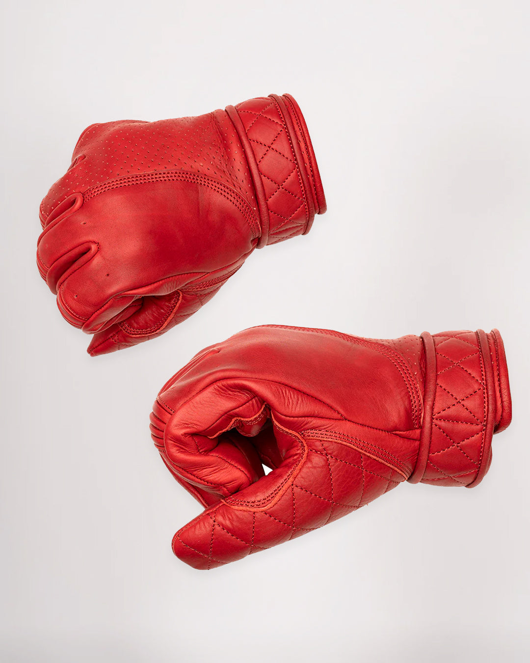 Short Cuff Bobber Gloves - Imperial Red