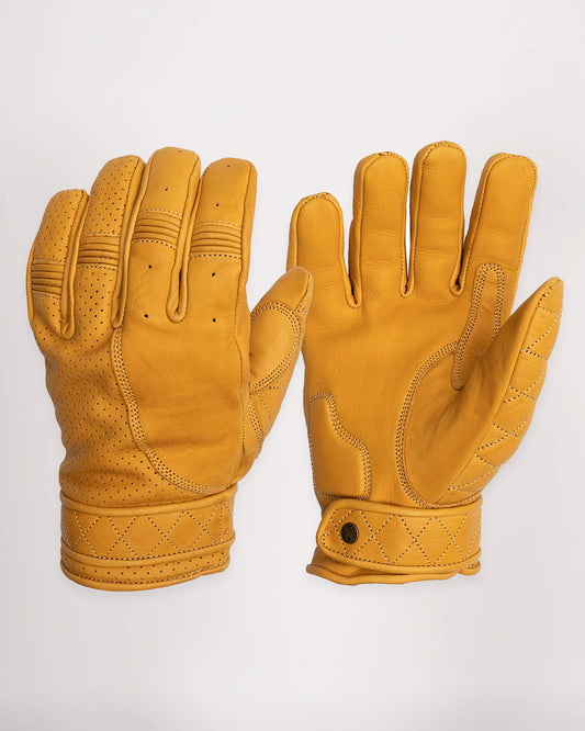 Short Cuff Bobber Gloves - Sunburst Gold
