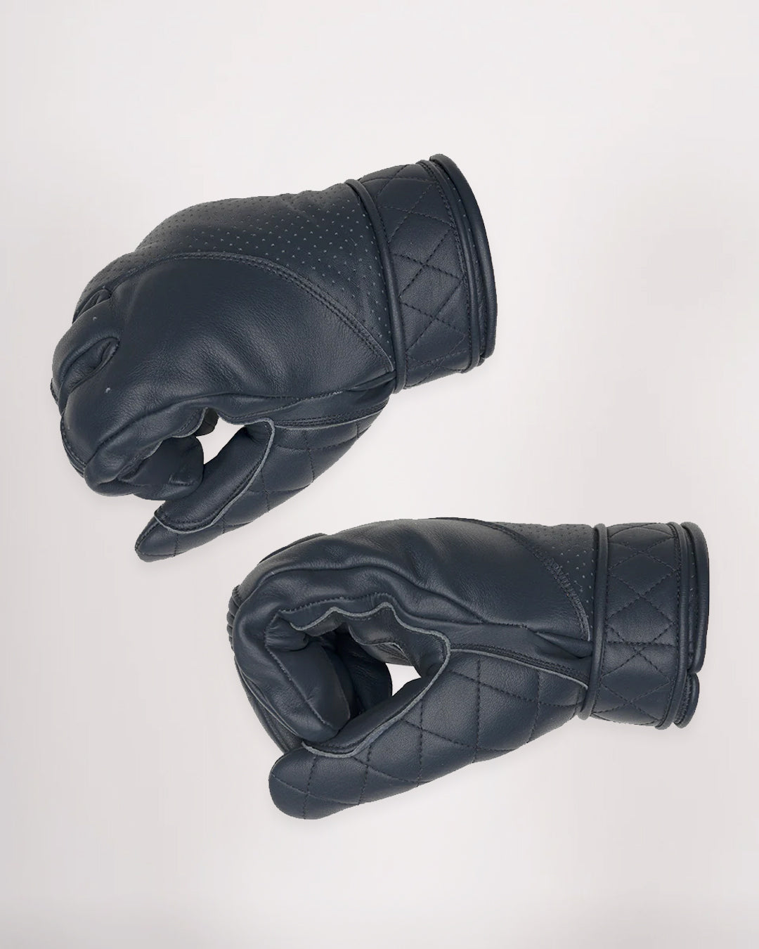 Short Cuff Bobber Gloves - Midnight Blue