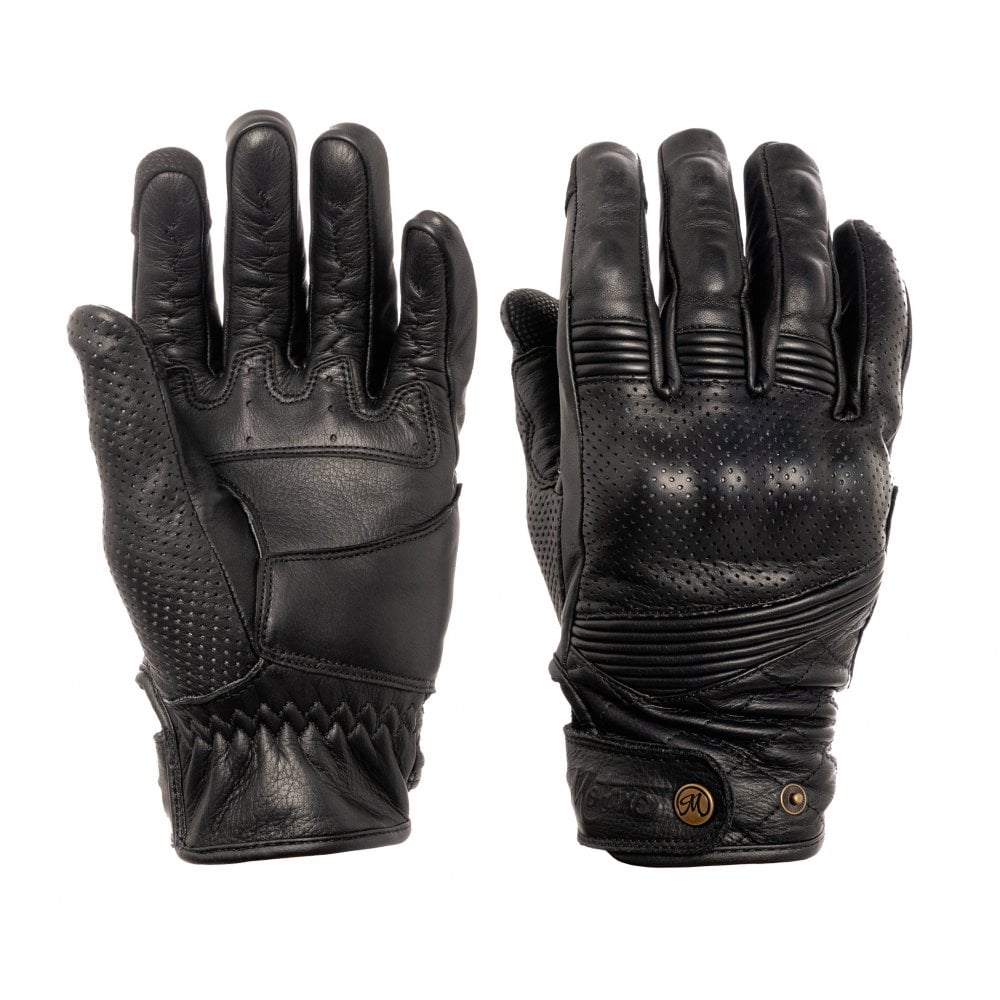 Motone SPECTRE - Motorcycle Gloves - Aniline Leather - Black