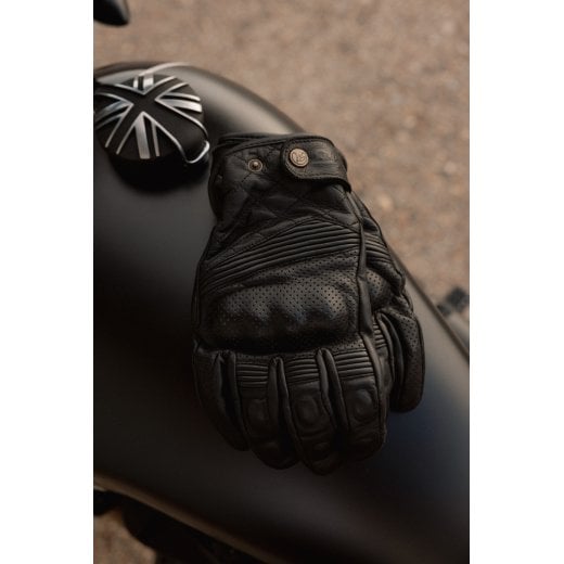 Motone SPECTRE - Motorcycle Gloves - Aniline Leather - Black