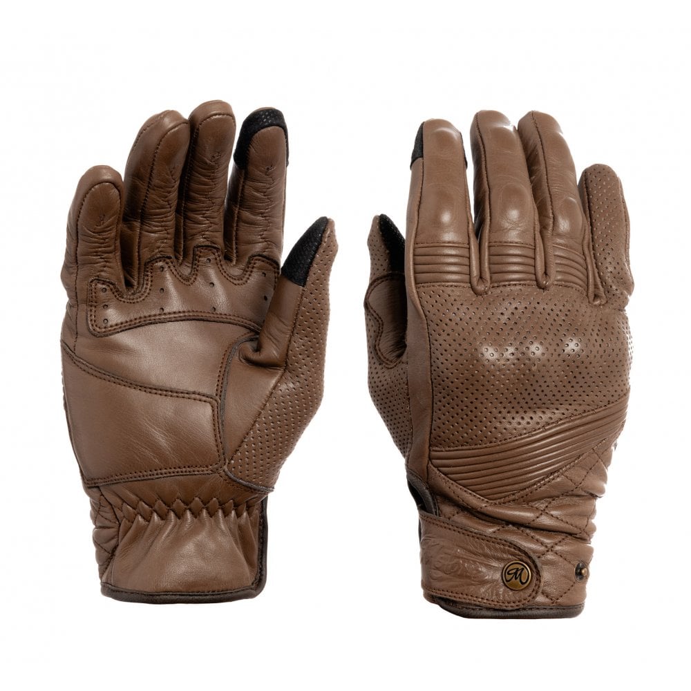 Motone SPECTRE - Motorcycle Gloves - Aniline Leather - Brown