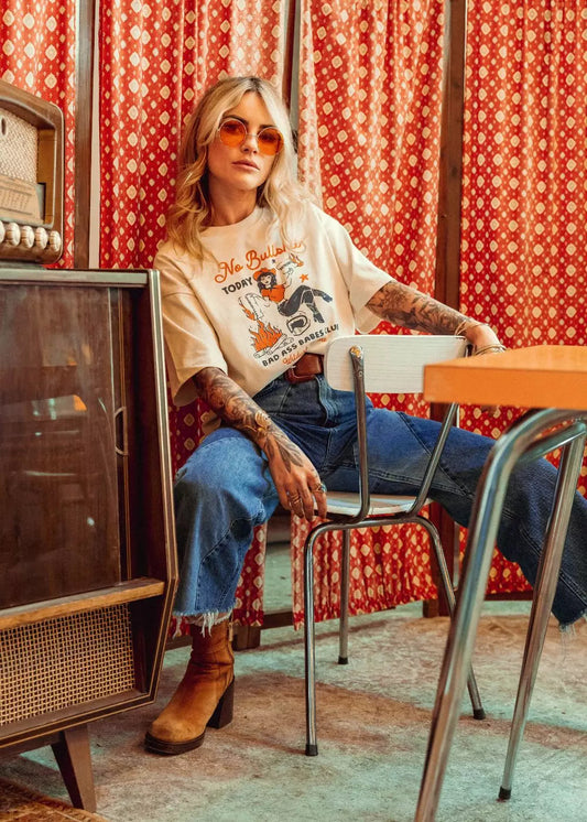 WIDE SHIRT - NO BULLSHIT