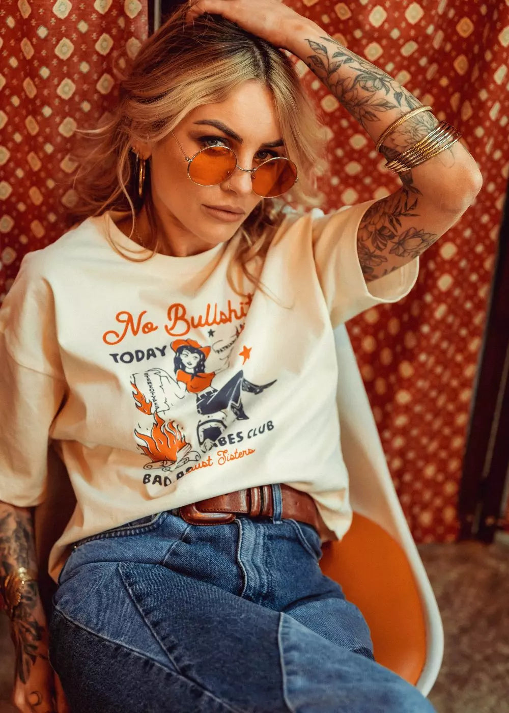 WIDE SHIRT - NO BULLSHIT